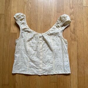 Gap Butter Yellow tank top